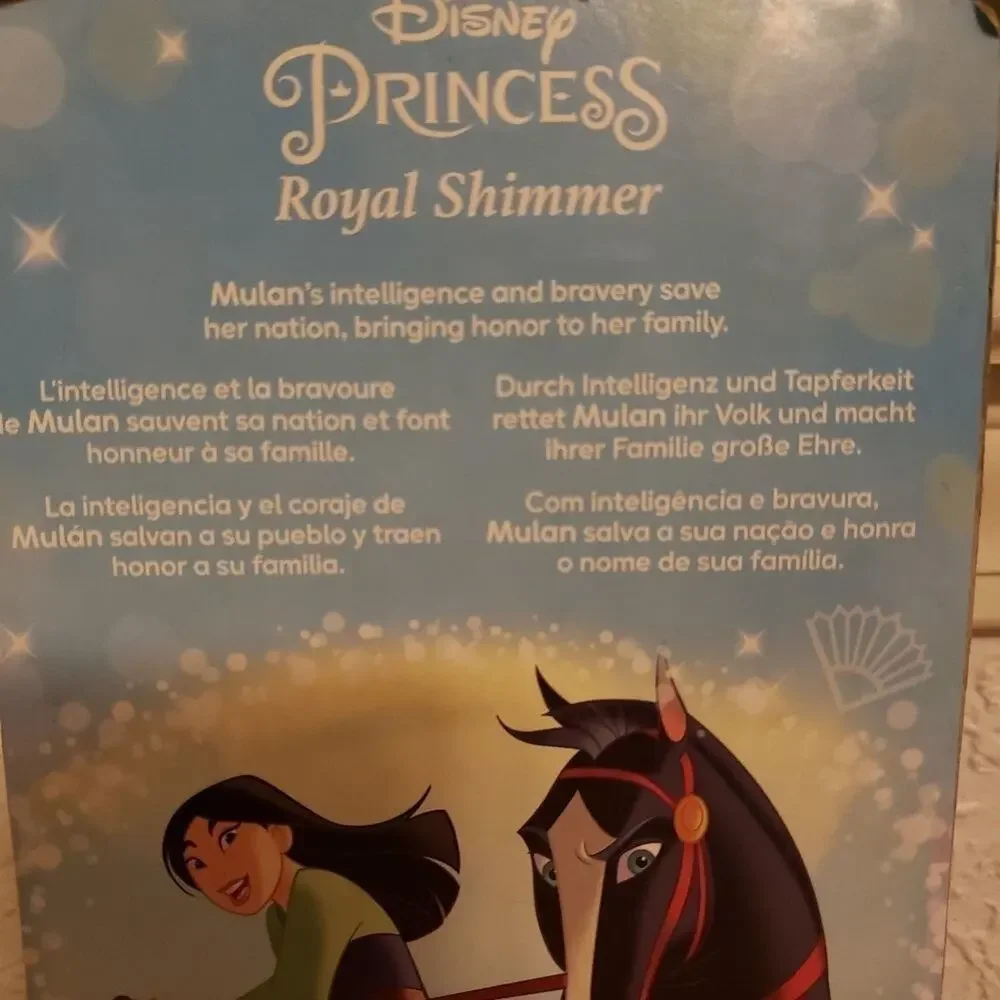 NEW DISNEY Princess Mulan Royal Shimmer‎ doll age 3+